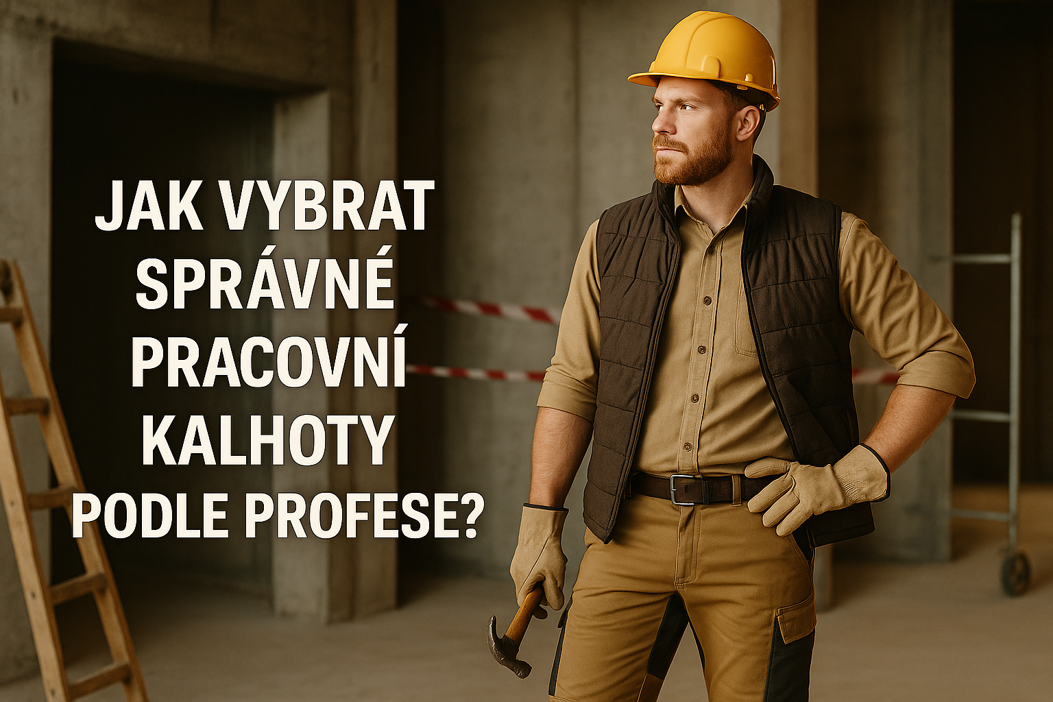 Jak vybrat správné pracovní kalhoty podle profese
