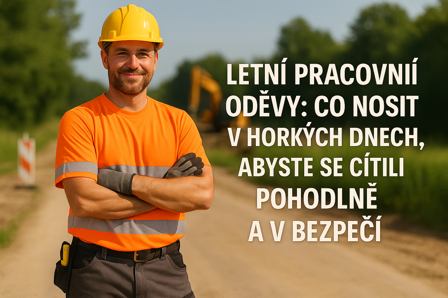 Letní pracovní oděvy: Co nosit v horkých dnech, abyste se cítili pohodlně a v bezpečí