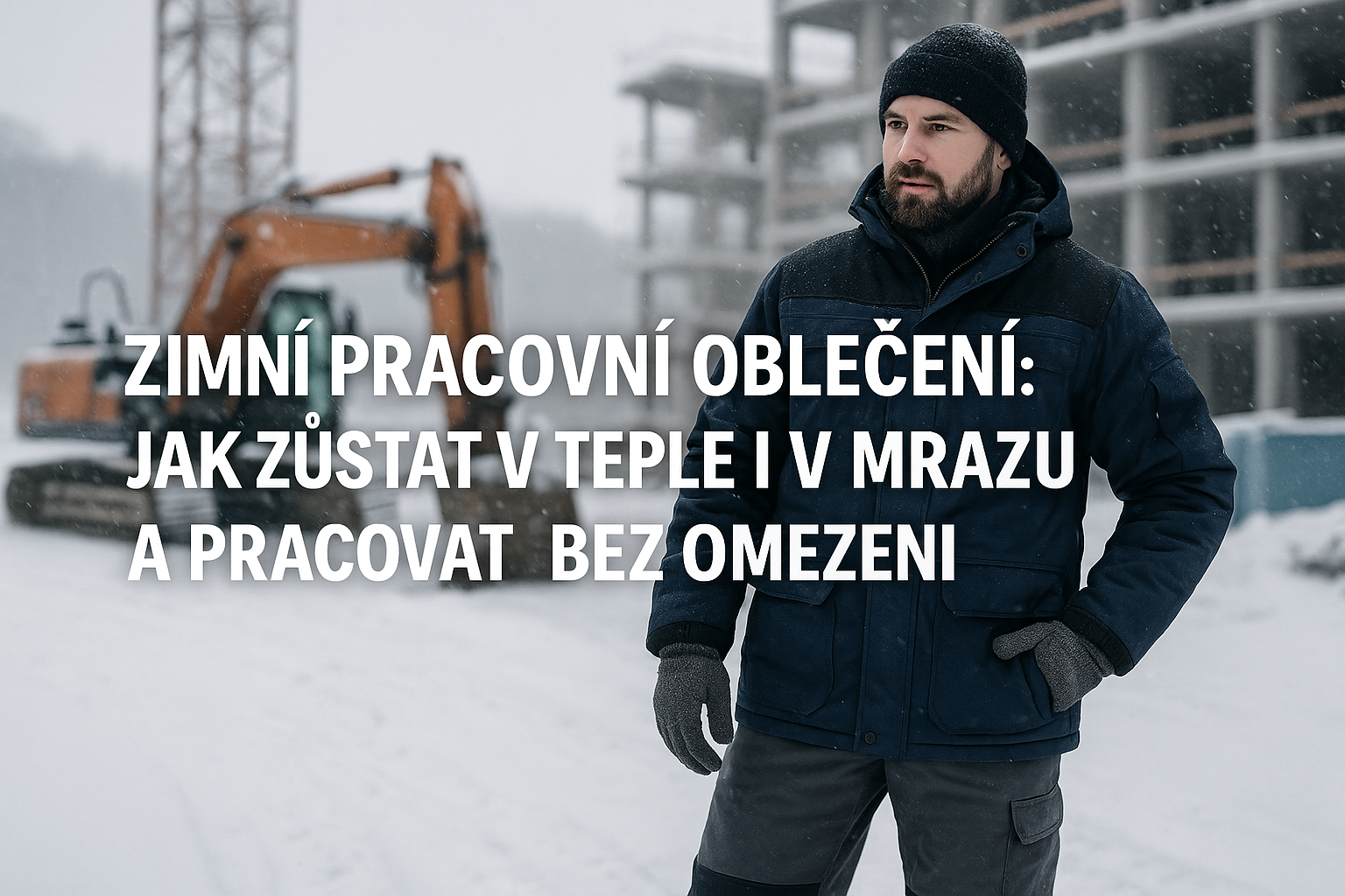 Zimní pracovní oblečení: Jak zůstat v teple i v mrazu a pracovat bez omezení