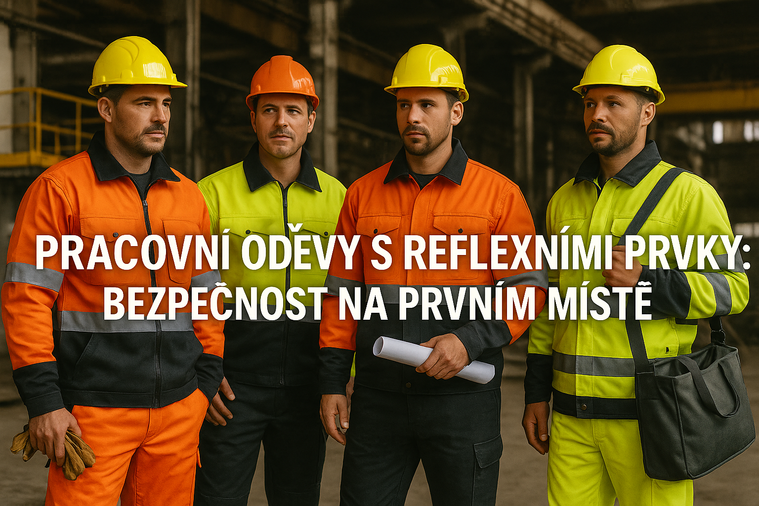 Pracovní oděvy s reflexními prvky: Bezpečnost na prvním místě