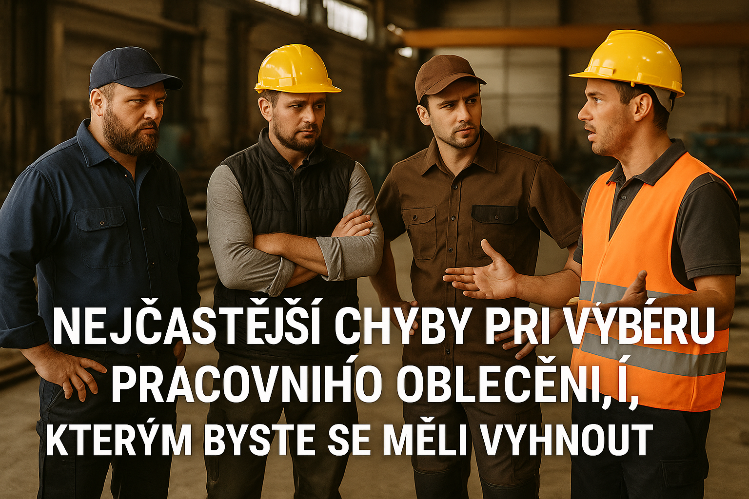 Nejčastější chyby při výběru pracovního oblečení, kterým byste se měli vyhnout