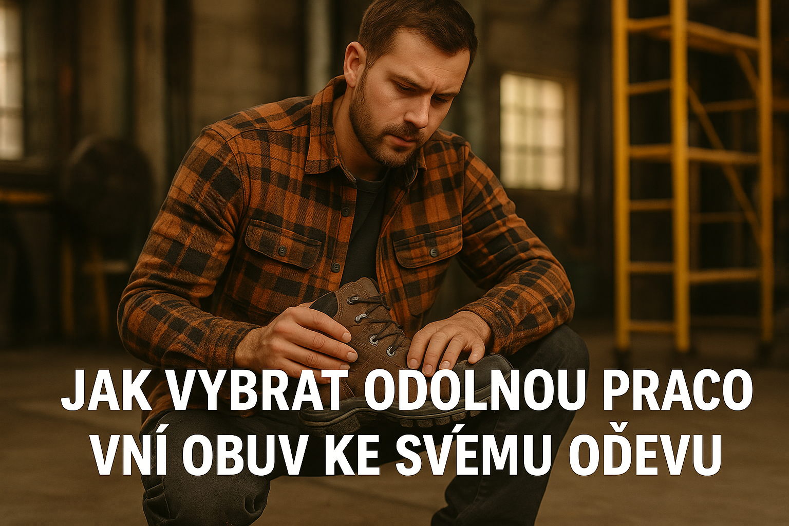Jak vybrat odolnou pracovní obuv ke svému oděvu