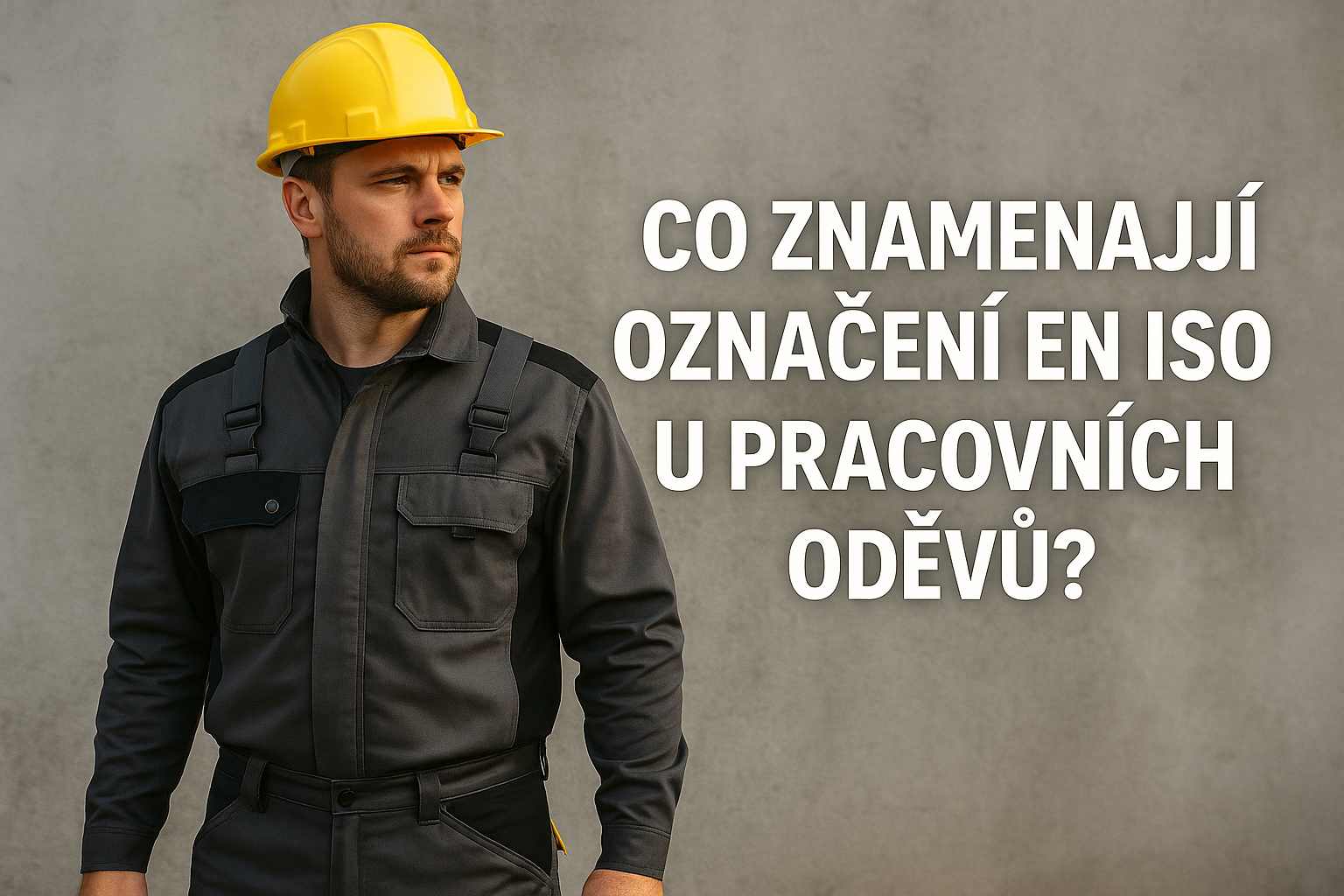 Co znamenají označení EN ISO u pracovních oděvů?