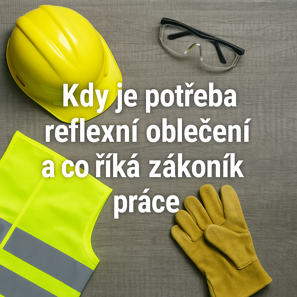 Kdy je potřeba reflexní oblečení a co říká zákoník práce