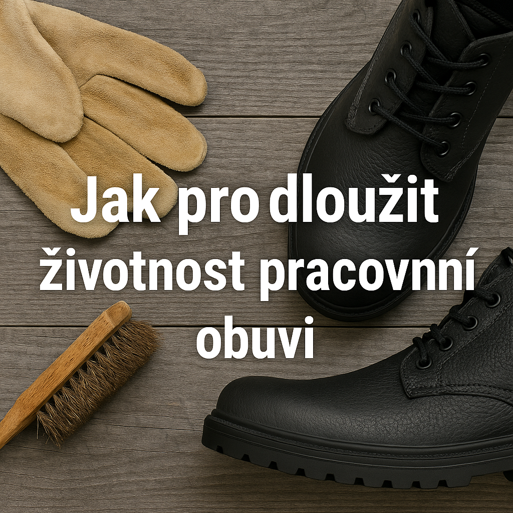 Jak prodloužit životnost pracovní obuvi