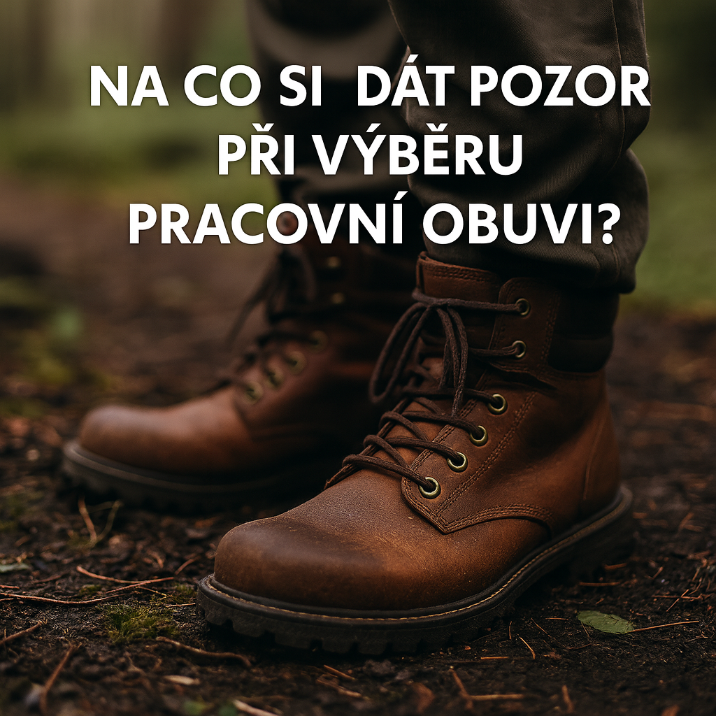 Na co si dát pozor při výběru pracovní obuvi?