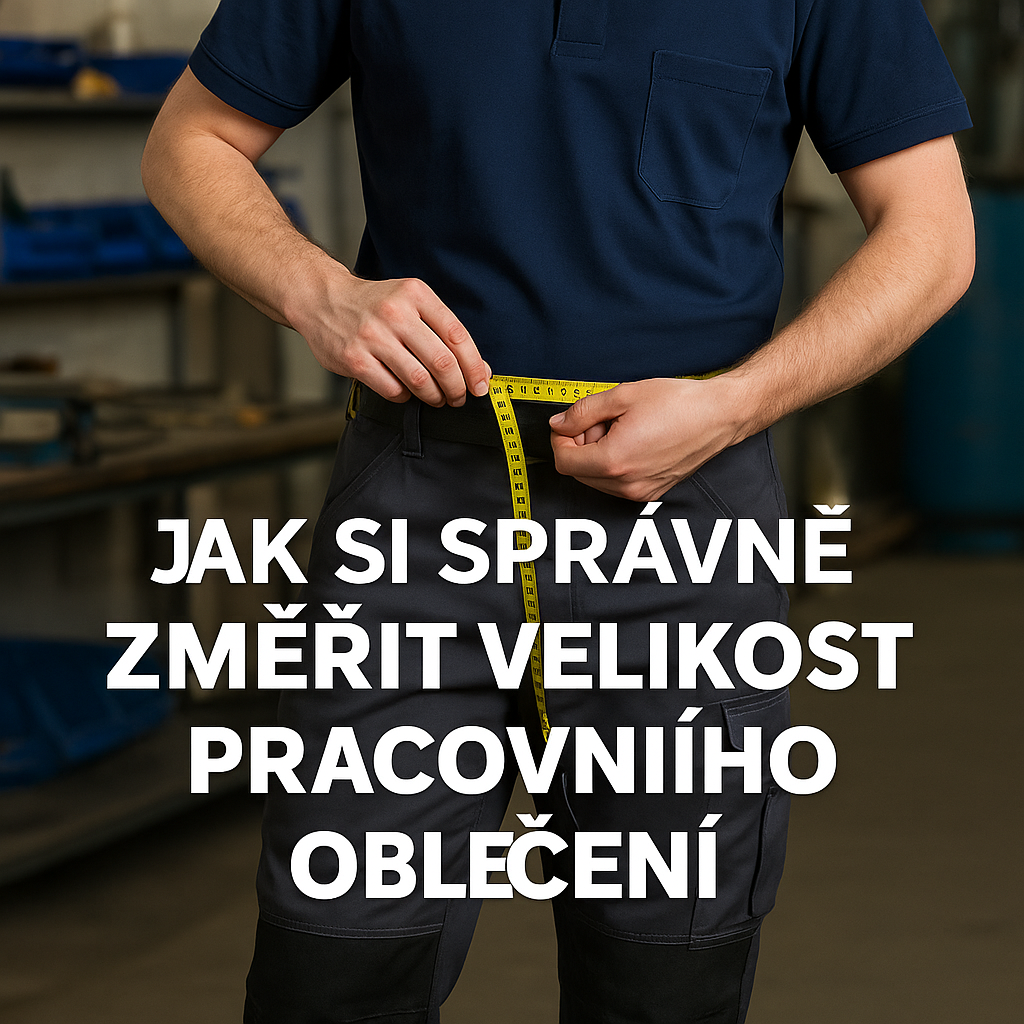 Jak si správně změřit velikost pracovního oblečení bez zkoušení