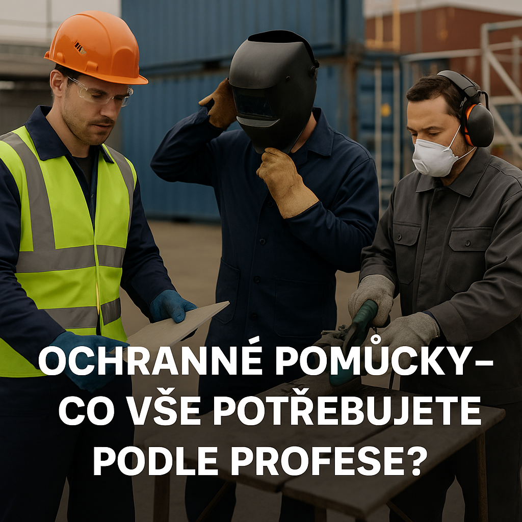 Ochranné pomůcky – co vše potřebujete podle profese?