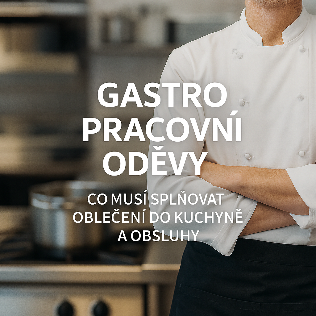 Gastro pracovní oděvy – co musí splňovat oblečení do kuchyně a obsluhy