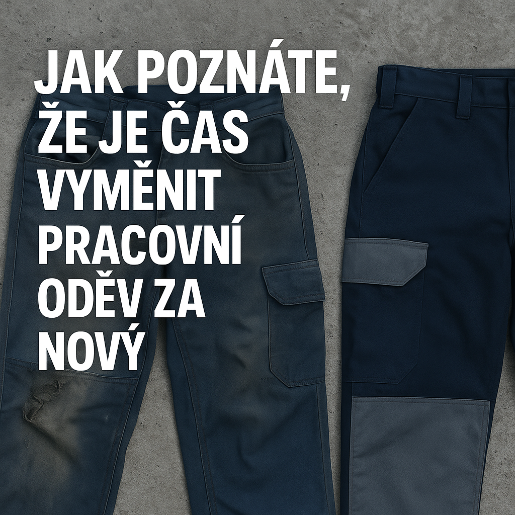 Jak poznáte, že je čas vyměnit pracovní oděv za nový