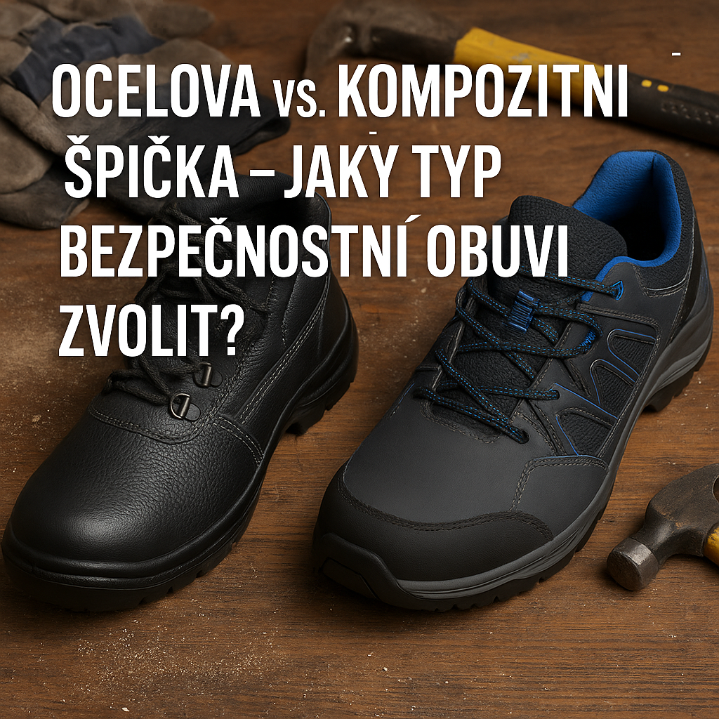 Ocelová vs. kompozitní špička – jaký typ bezpečnostní obuvi zvolit?