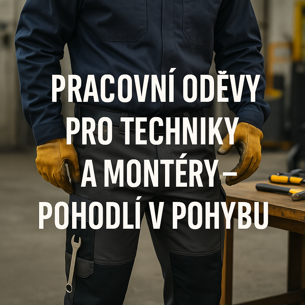 Pracovní oděvy pro techniky a montéry – pohodlí v pohybu