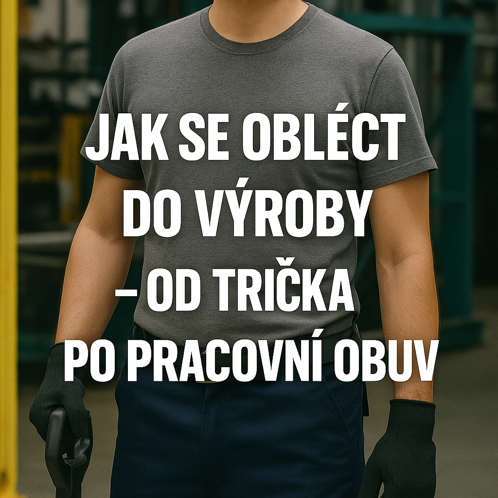 Jak se obléct do výroby – od trička po pracovní obuv