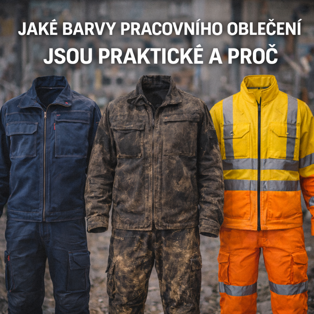 Jaké barvy pracovního oblečení jsou praktické a proč