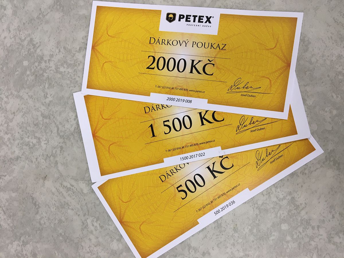 Dárkový poukaz 1000 Kč