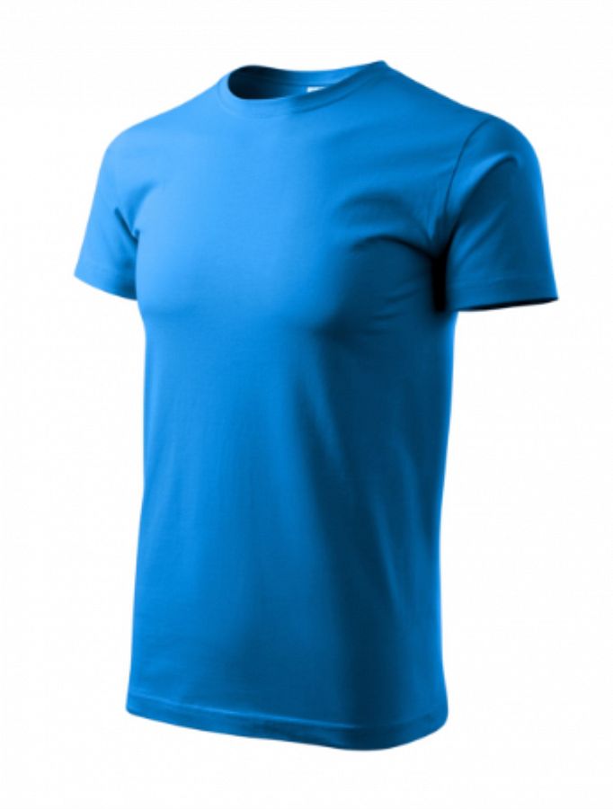 Tričko BASIC 129 snorkel blue