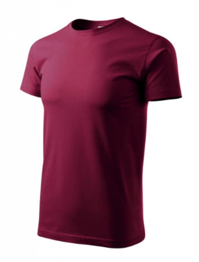 Tričko BASIC 129 garnet