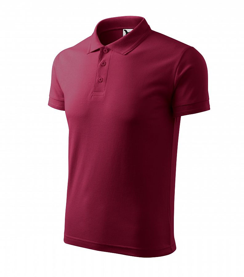Polokošile pánská Pique 203 garnet