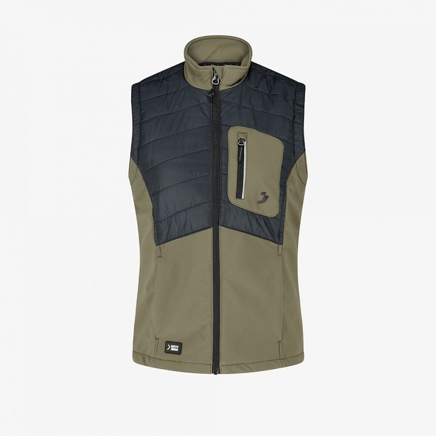 Dámská vesta OAK 770 khaki/černá