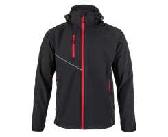 Bunda FORCE Jacket black/red
