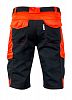 Pánské kraťasy do pásku PRAKTIC HiVis červené vel. 50 - Obrázek (1)