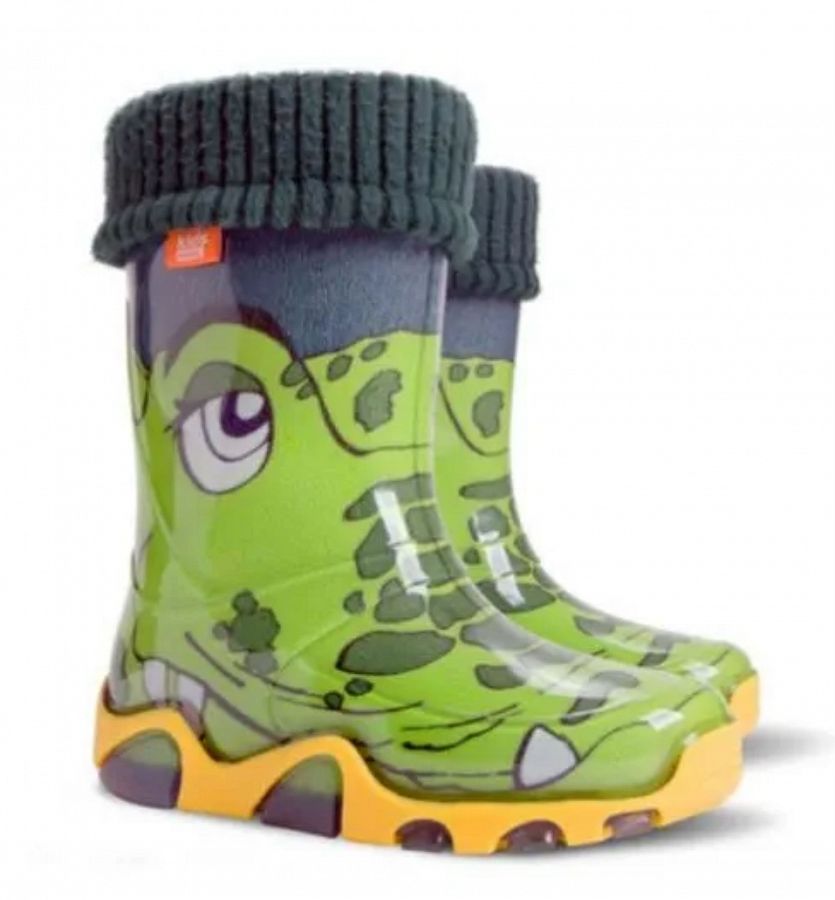 STORMER LUX PRINT 0033 zateplené holínky B krokodýl vel. 28-29 - Obrázek STORMER LUX PRINT 0033 zateplené holínky B krokodýl vel. 28-29 - Obrázek