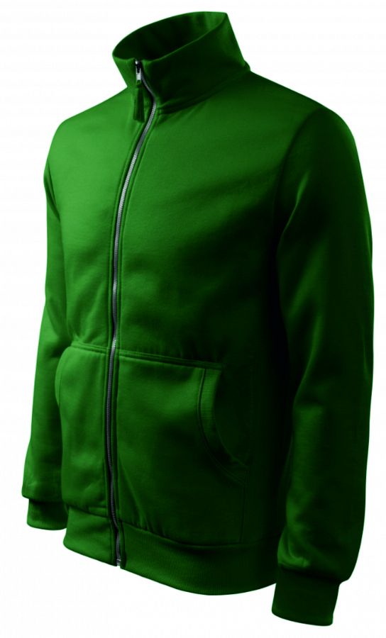 Pánská mikina ADVENTURE 407 lahvově zelená vel. XL - Obrázek Pánská mikina ADVENTURE 407 lahvově zelená vel. XL - Obrázek