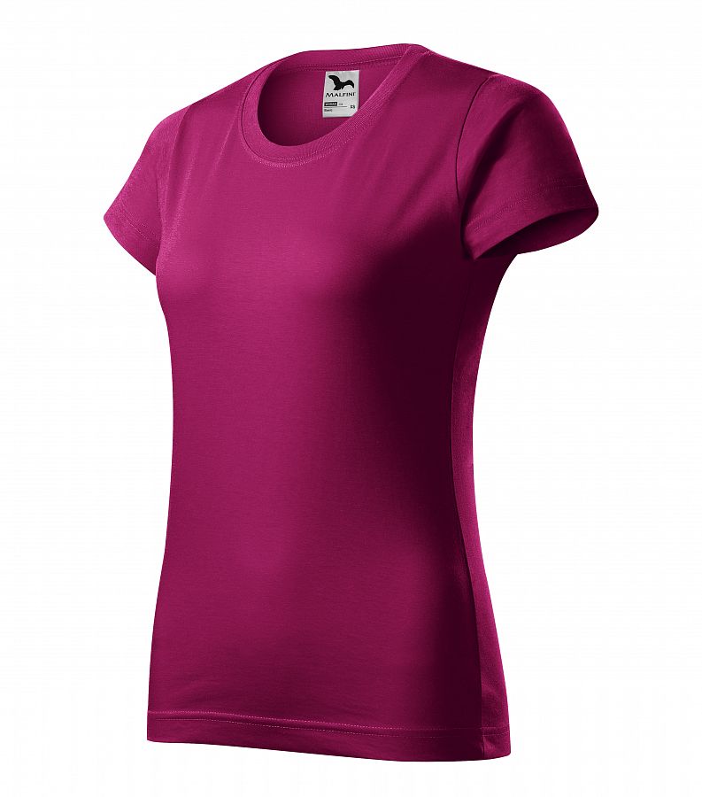 Tričko dámské BASIC 134 fuchsia red vel. M - Obrázek Tričko dámské BASIC 134 fuchsia red vel. M - Obrázek