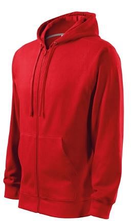 Mikina pánská 410 Trendy Zipper červená