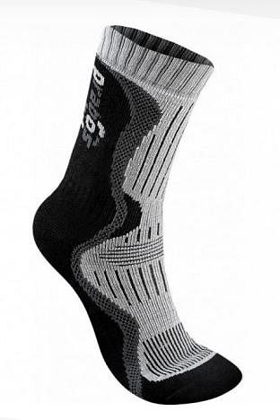 Ponožky Prabos Trekové outdoor šedé