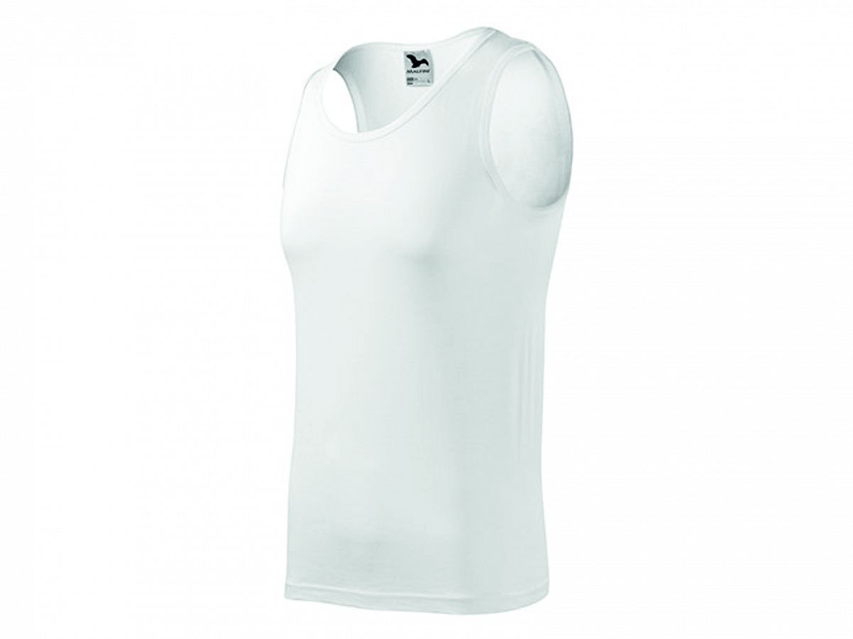 Pánské tričko bez rukávu CORE 142 bílá vel. S - Obrázek Pánské tričko bez rukávu CORE 142 bílá vel. S - Obrázek