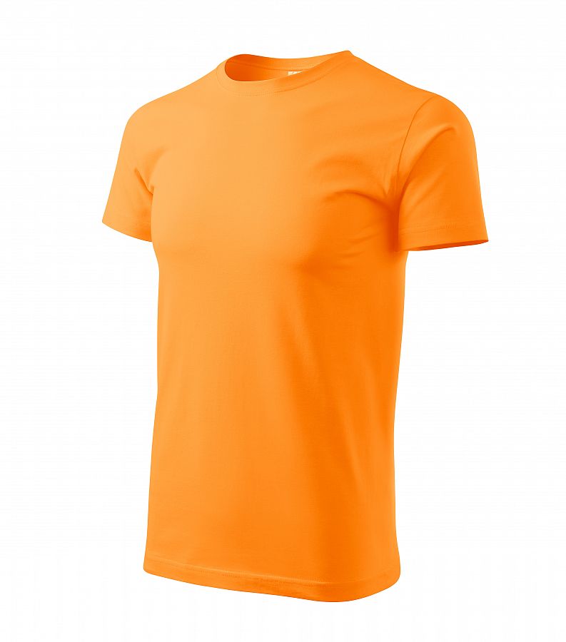 Tričko BASIC 129 tangerine orange vel. XXXL - Obrázek Tričko BASIC 129 tangerine orange vel. XXXL - Obrázek