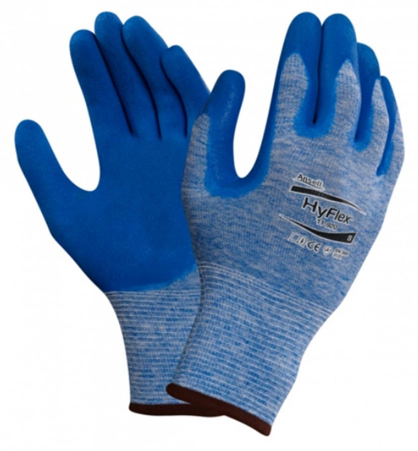 Rukavice Hyflex 11-920 Ansell povrstvené Nitrilem vel. 9 - Obrázek Rukavice Hyflex 11-920 Ansell povrstvené Nitrilem vel. 9 - Obrázek