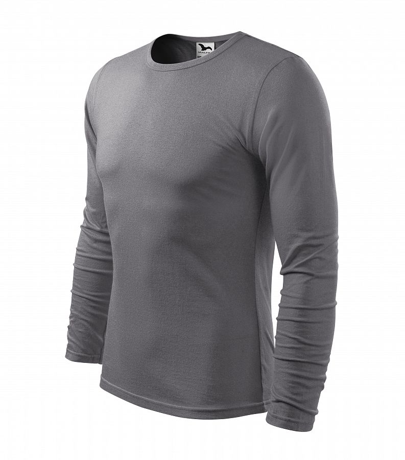 Pánské tričko dlouhý rukáv FIT-T LS 119 ocelově šedá vel. XL - Obrázek Pánské tričko dlouhý rukáv FIT-T LS 119 ocelově šedá vel. XL - Obrázek