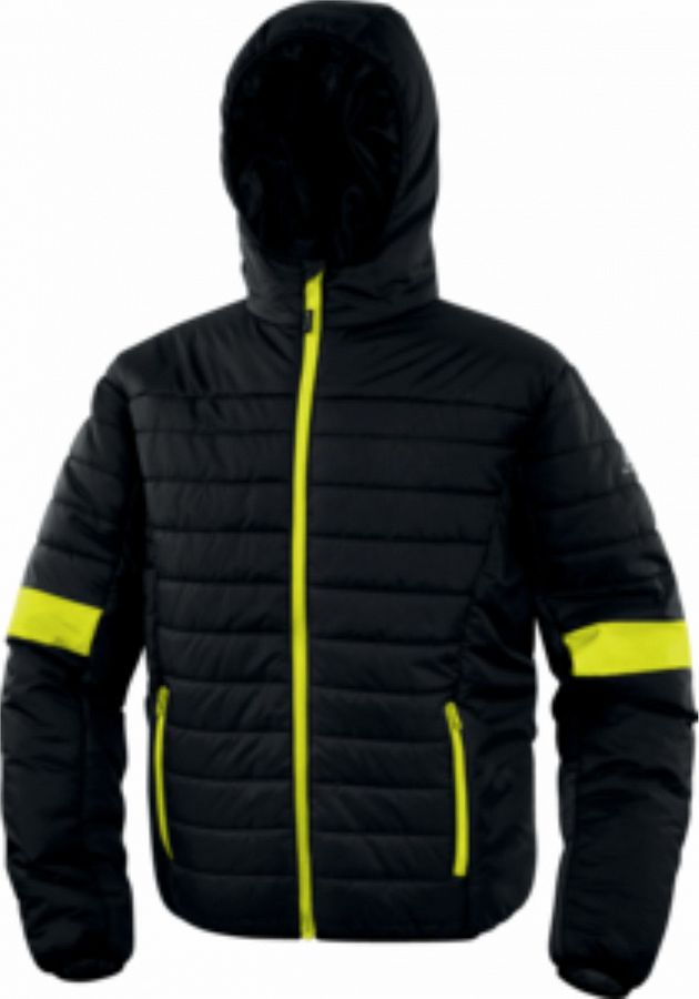 Bunda prošívaná BLOOM BLOOMNO černá vel. 3XL - Obrázek Bunda prošívaná BLOOM BLOOMNO černá vel. 3XL - Obrázek