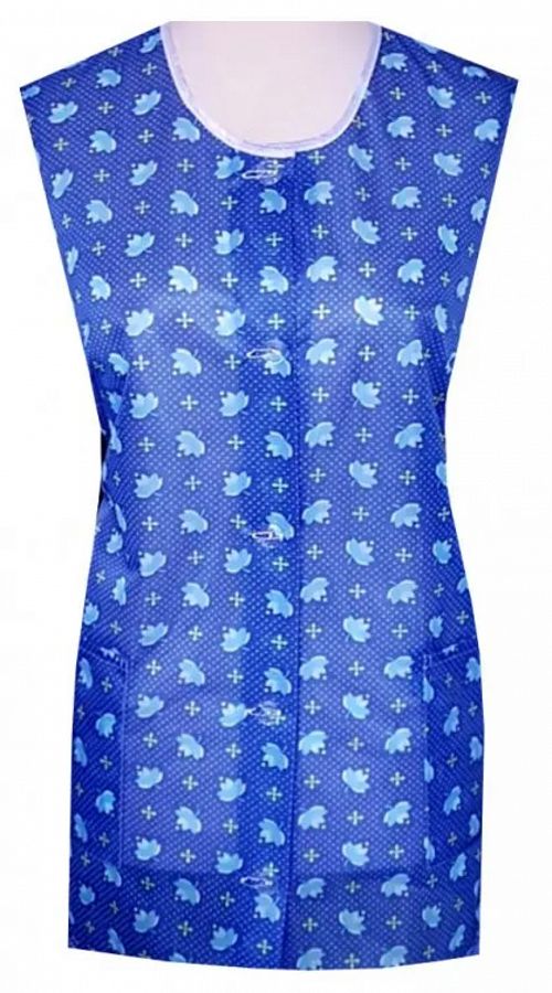 Šatová zástěra.krát.ruk.dederon vel 58 - Obrázek Šatová zástěra.krát.ruk.dederon vel 58 - Obrázek