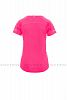 Dámské sportovní triko RUNNING LADY 05003, fuchsiová fluo, vel. L - Obrázek (2)