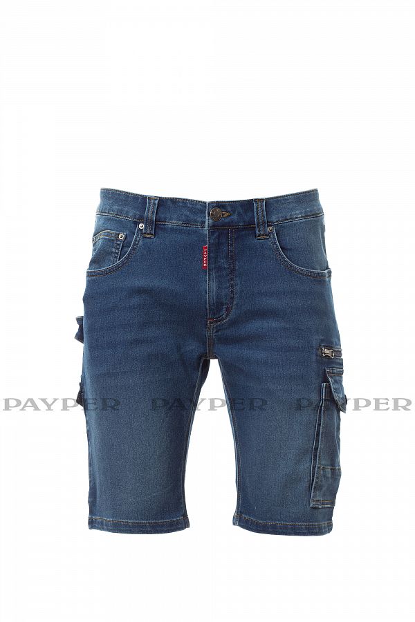 Pánské kraťasy WEST SHORTS S00354-P146, modrá denim 08003