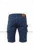 Pánské kraťasy WEST SHORTS S00354-P146, modrá denim 08003, vel. 46 - Obrázek (2)