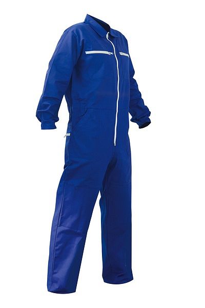 Kombinéza pracovní  klasik modrá prodl. vel. 60 - Obrázek Kombinéza pracovní  klasik modrá prodl. vel. 60 - Obrázek