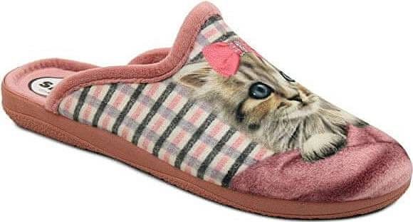 AB/29266 SALMON dámská dom. obuv vel. 39 - Obrázek AB/29266 SALMON dámská dom. obuv vel. 39 - Obrázek