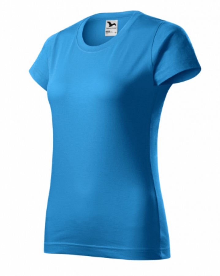 Tričko dámské BASIC 134 snorkel blue vel. XXL - Obrázek Tričko dámské BASIC 134 snorkel blue vel. XXL - Obrázek