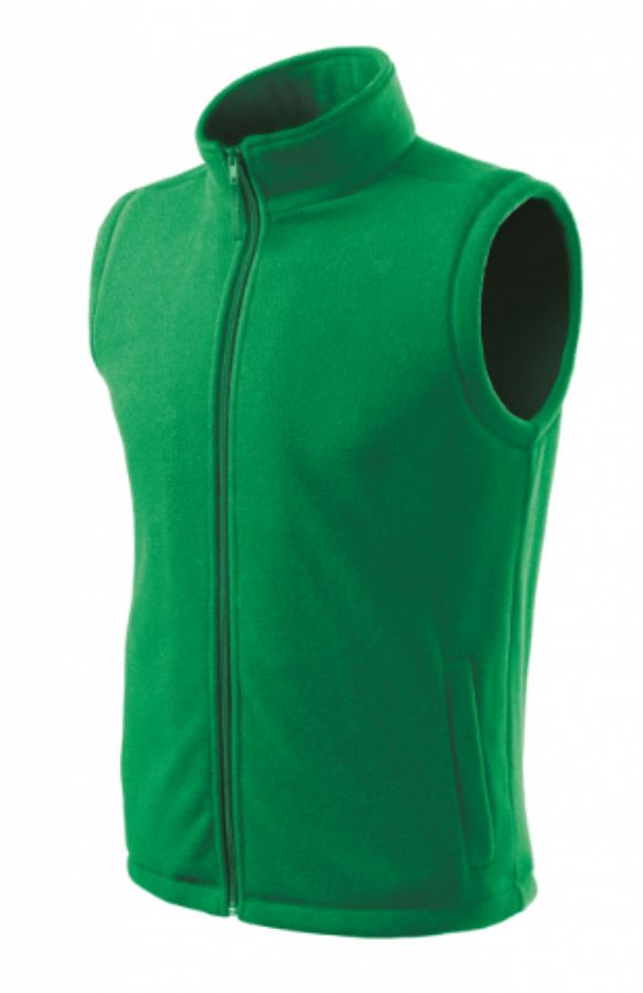 Vesta fleece Next 518 středně zelená vel. XL - Obrázek Vesta fleece Next 518 středně zelená vel. XL - Obrázek