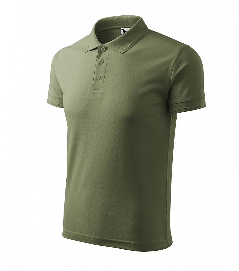 Polokošile pánská Pique 203 khaki vel. XXL - Obrázek Polokošile pánská Pique 203 khaki vel. XXL - Obrázek