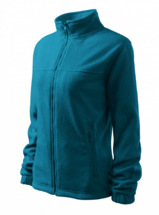 Mikina fleece dámská petrolejová 504 vel. L - Obrázek Mikina fleece dámská petrolejová 504 vel. L - Obrázek