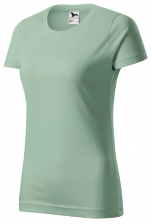Tričko dámské BASIC 134 sage vel. M - Obrázek Tričko dámské BASIC 134 sage vel. M - Obrázek