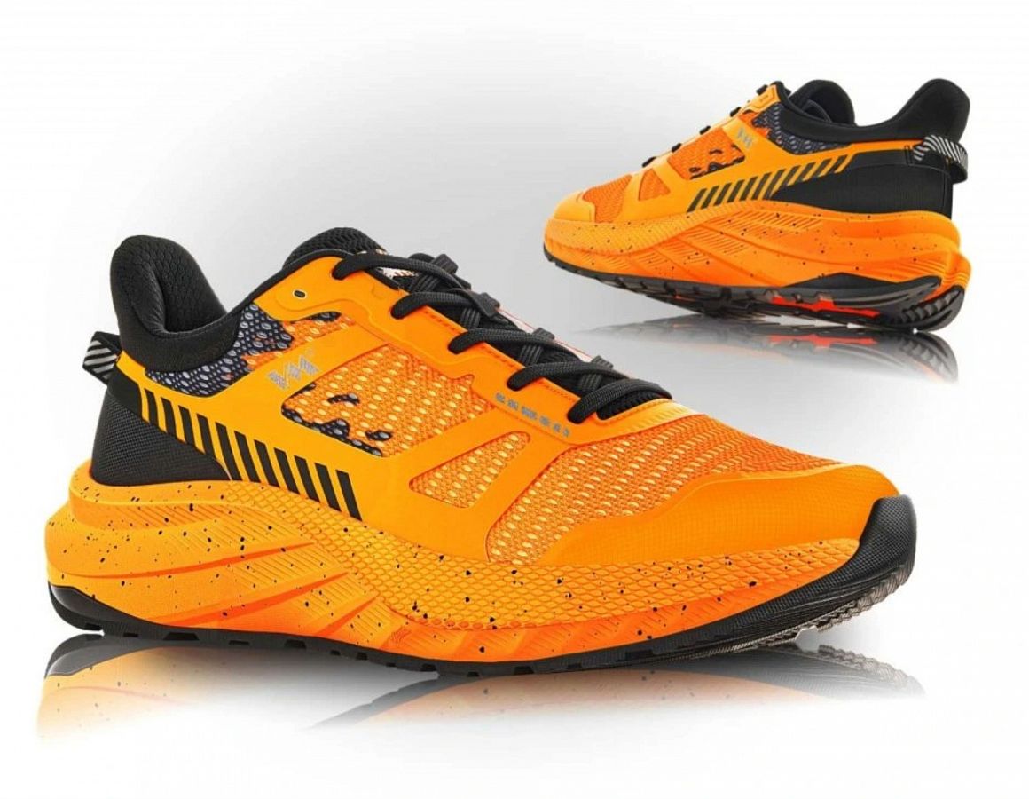 Obuv polobotka outdoor SIMI 6135-30 oranžová