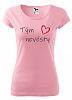 Tričko dámské NEVĚSTA 122 růžová vel. M - Obrázek (2) Tričko dámské NEVĚSTA 122 růžová vel. M - Obrázek (2)