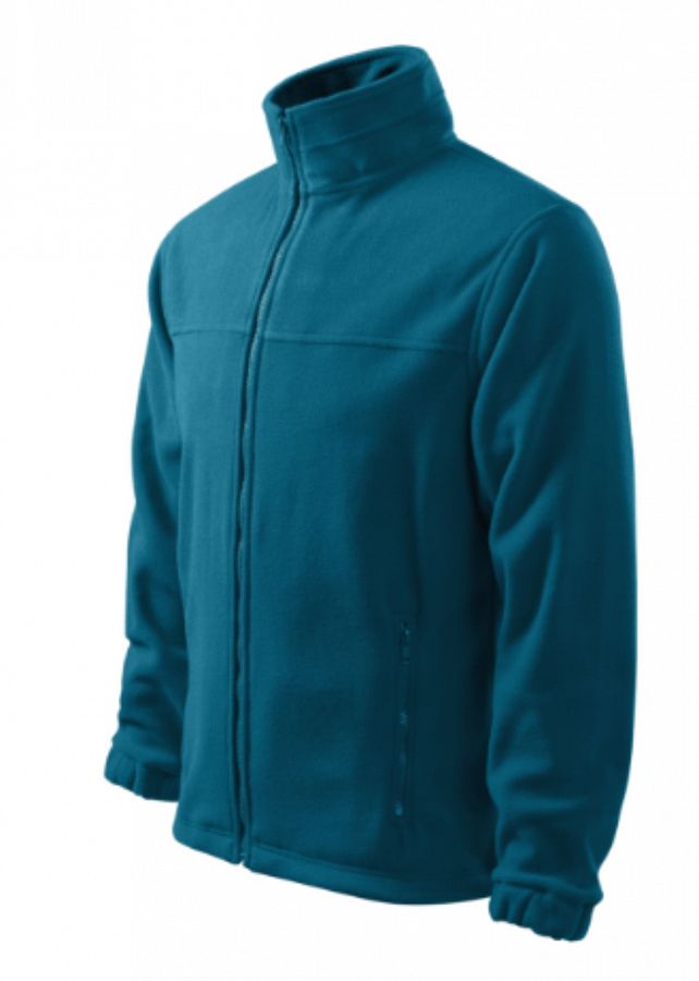 Mikina fleece pánská petrolejová 501 vel. L - Obrázek Mikina fleece pánská petrolejová 501 vel. L - Obrázek