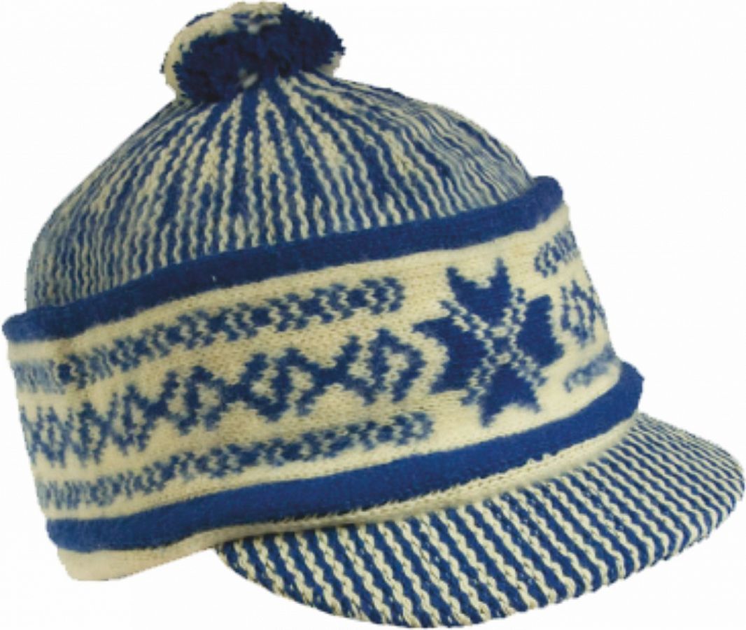 Čepice ZMIJOVKA s kšiltem-TARPIA černá/smetanová 